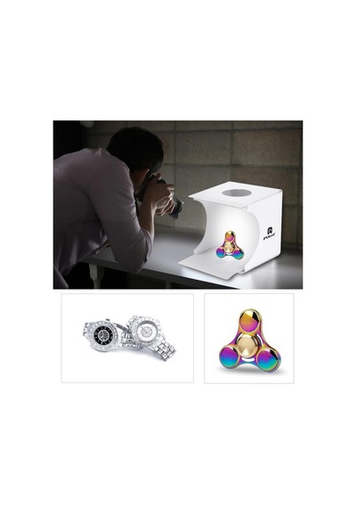 Lightbox Mini Katlanır Taşınabilir Led Işıklı Fotoğraf Stüdyosu