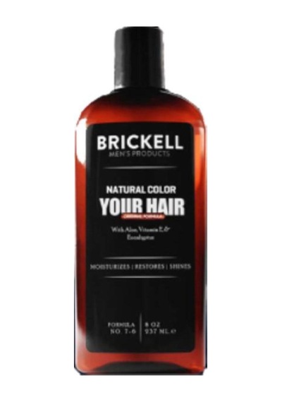 Hemengo Brickell Erkeklere Için Saç Sakal Beyazlık Giderci Renklendirci Şampuaı 300 Ml Hmngobzs Beyaz