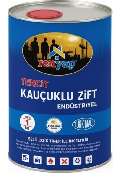 Renyap Kauçuklu Zift İzolasyon Zifti 1 Kg
