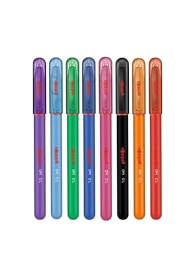 Renkli Jel Roller Kalem Seti - 0.7 Mm, 8 Farklı Renk 165-Koyu Yeşil