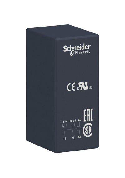Schneider 2 Kutuplu 24v Dc 8a 8 Pinli Role