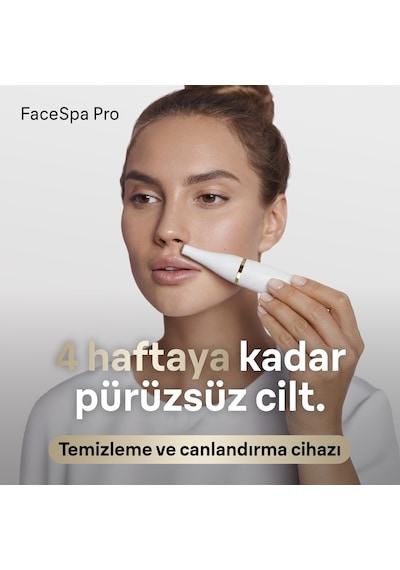 Braun Facespa Pro Yüz Epilatörü, + 3 Ekstra, 911