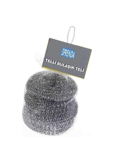 4 Adet Paslanmaz Çelik Tel Bulaşık Teli Poşetli