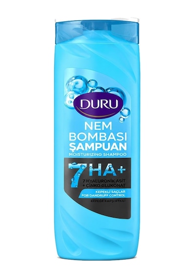 Duru Nem Bombası Şampuan 600 Ml 3 Lü Karma Set Normal