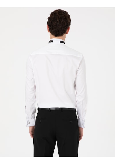 Pierre Cardin Erkek Beyaz Gömlek Smokin 50324027-vr013 Beyaz