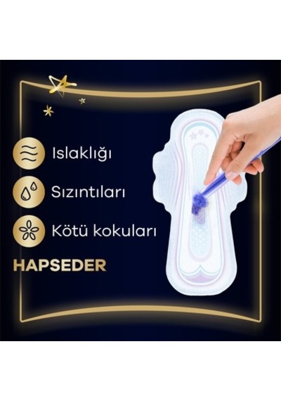 16 Adet Gece Kullanımı İçin Extra Hijyenik Ped, Süper Ekonomik
