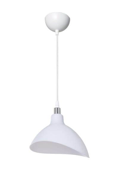 Retro Tekli Sarkıt Beyaz Avize Modern Lamba Psk17 Beyaz