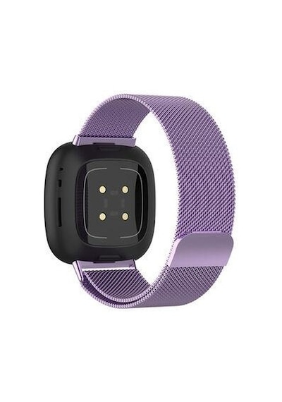 Oppo Watch 46mm 22mm Metal Tel Örgü Lüx Kordon + Metal Kordon Dönüştürücü