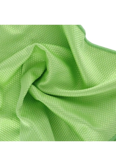 Microfiber Baklava Desen Cam Bezi Fıstık Yeşili 50 x 70 CM