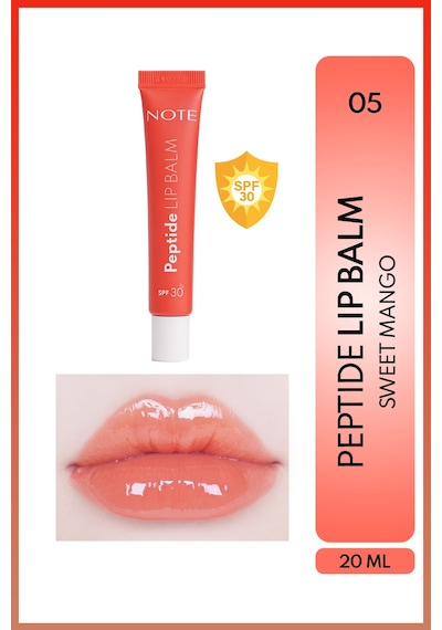 Note Peptide Lip Balm 05 Sweet Mango Nemlendirici Ve Parlatıcı Renkli Dudak Balmı