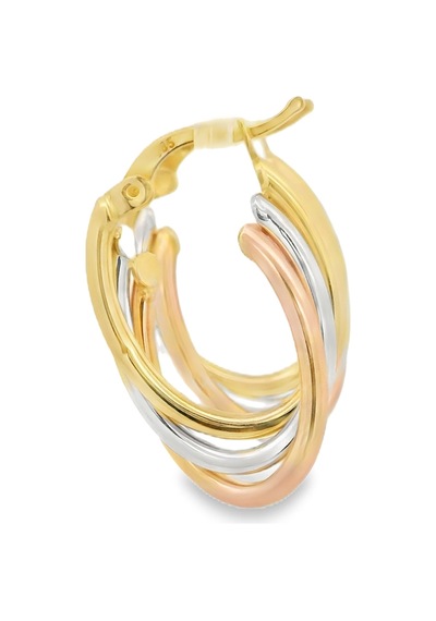 Cigold Taşsız Küpe 14 Ayar Altın 3.49 Gr Oa-k1tb01069327 Renkli