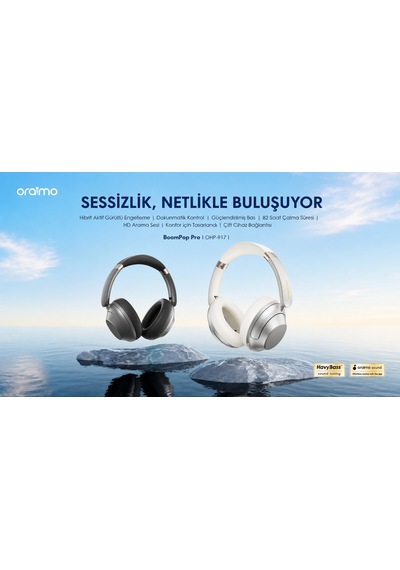 Oraimo OHP-917 Bluetooth 5.4 Kulak Üstü Kulaklık