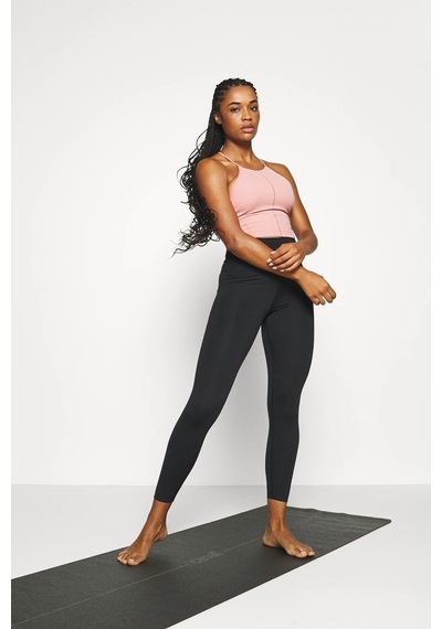 Nike Yoga Women's High Rise Leggings Yüksek Belli 7/8 Boy Toparlayıcı Tayt Siyah