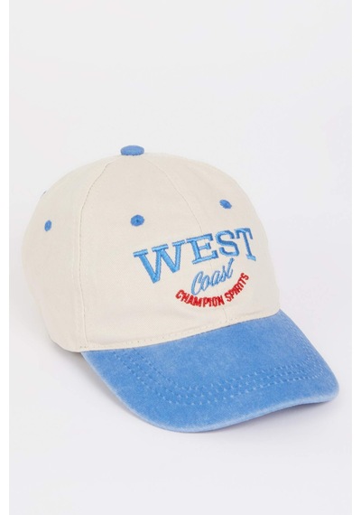 DeFacto Erkek Çocuk Nakışlı Jean Cap Şapka D8391A825SMBE2 DeFacto Erkek Çocuk Nakışlı Jean Cap Şapka D8391A825SMBE2