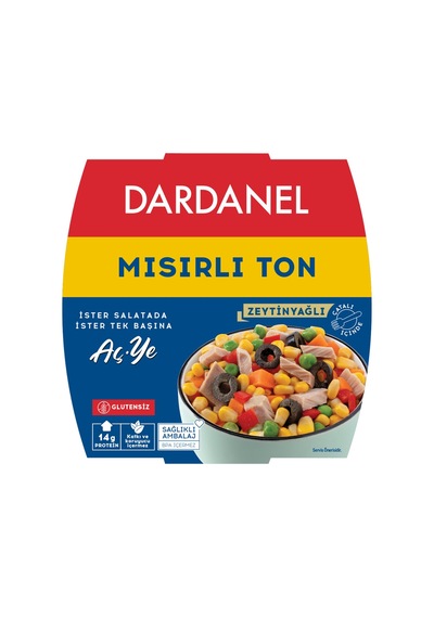 Dardanel Mısırlı Aç-ye 160 G - 8 Adet Tarı