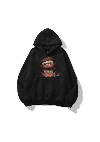 Tarzsokak Kadın Belief Sweatshirt Siyah