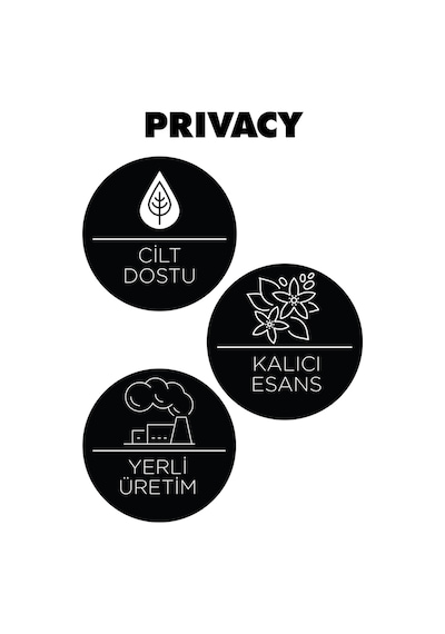Privacy Addiction Erkek Parfüm EDT 100 ML + Erkek Sprey Deodorant 3 x 150 ML