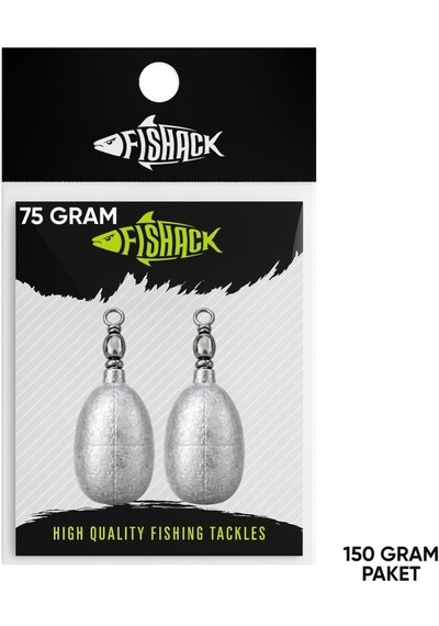 Fishack Fırdöndülü Kurşun 75gr 150gr