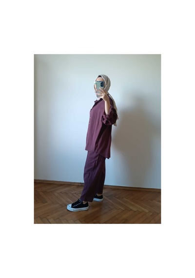Hiera Bordo Keten Takım Bordo - 751769597 Bordo - 751769597 Bordo