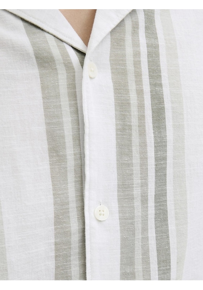 Jack & Jones Erkek Keten Karışımlı Gömlek - Summer - 12274913 Vetiver Jack & Jones Erkek Keten Karışımlı Gömlek - Summer - 12274913 Vetiver