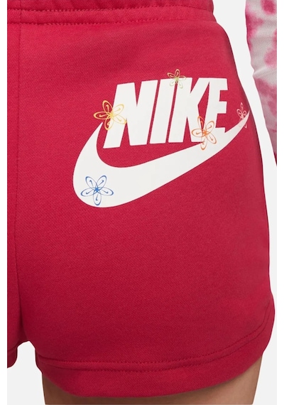 Nike Sportswear Essential Fleece Women's Short Kadın Pamuklu Şort Kırmızı Kırmızı