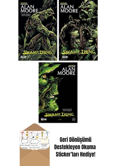 Swamp Thing Efsanesi: 3. Cilt + Swamp Thing Efsanesi: 2. Cilt + Swamp Thing Efsanesi: 1. Cilt