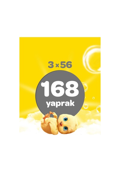 Dalin 3'lü Bebek Bakım Seti Islak Mendili 56'lı 3'lü Paket - Bebek Kolonyası 150 Ml - Pişik Kremi