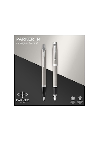 Parker Im Ss Ct Dolma Kalem Tükenmez Kalem Kılıflı Duo Set Standart