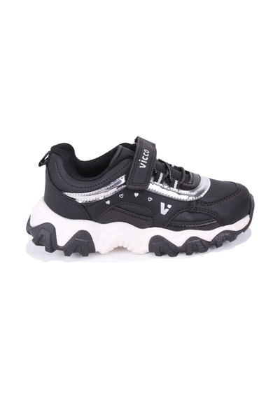 Vicco Dream 346f25k210 Siyah Ortopedik Günlük Kız Çocuk Spor Ayakkabı