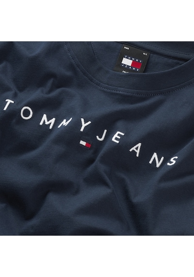 Tommy Hilfiger Erkek Marka Logolu Organik Pamuklu Bisiklet Yakalı Günlük Kullanıma Uygun Lacivert T-shirt Dm0dm20744 C1g Tommy Hilfiger Erkek Marka Logolu Organik Pamuklu Bisiklet Yakalı Günlük Kullanıma Uygun Lacivert T-shirt Dm0dm20744 C1g