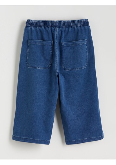 Lcw Jeans İndigo Rahat Kalıp Erkek Jean Şort
