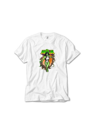 She Hulk Duvar Beyaz Tişört Beyaz