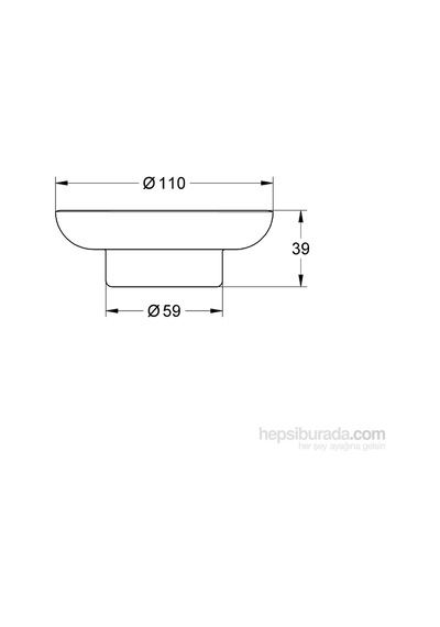 Grohe Essentials Sabunluk Camı Banyo Aksesuarı - 40368001