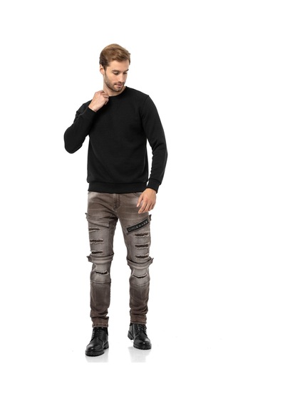 Cipo & Baxx Cl558 Basic Erkek Sweatshirt 001