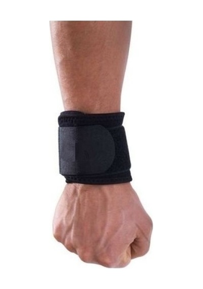 Durastrong Supportive Ayarlanabilir El Spor Bilekliği Bandajı Siyah