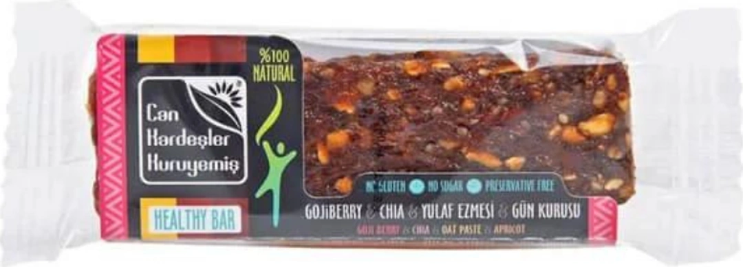 Doğal Bar Ezmesi Goji Bery, Chia, Yulaf Ezmezi,gün Kurusu