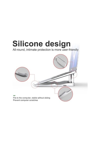 Laptop Standı Yükseklik Ayarlı Notebook Bilgisayar Tablet Standı