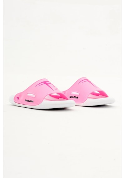 Tonny Black Poıli Taban Logolu Çocuk Unisex Pembe Terlik Tbacr896 PEMBE