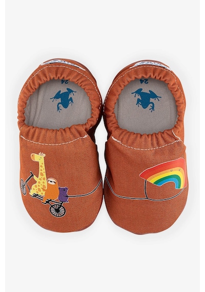 Hopfrög Kids Kite-Bike Hyper Barefoot Akıllı Patik - Kızıl Toprak Kahverengi Hopfrög Kids Kite-Bike Hyper Barefoot Akıllı Patik - Kızıl Toprak Kahverengi
