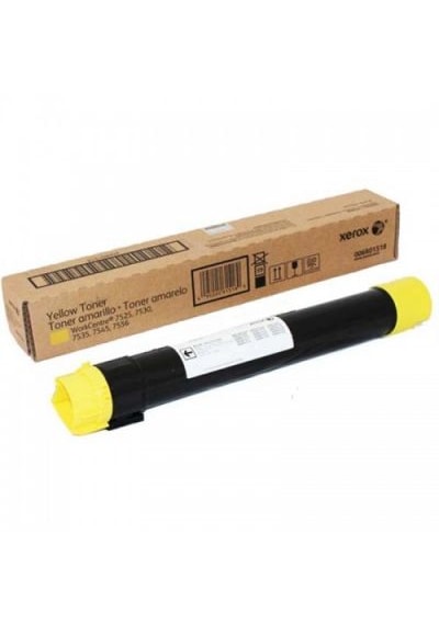 Xerox 006r01518  Yellow Toner P/a Dmo / Wc 7525 7530 7535 7545 7556 7830 7835 7845 7855 7970