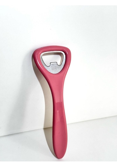 Soda Açacağı Şişe Açacağı Açacak Plastik Saplı - Pembe Pembe Diğer