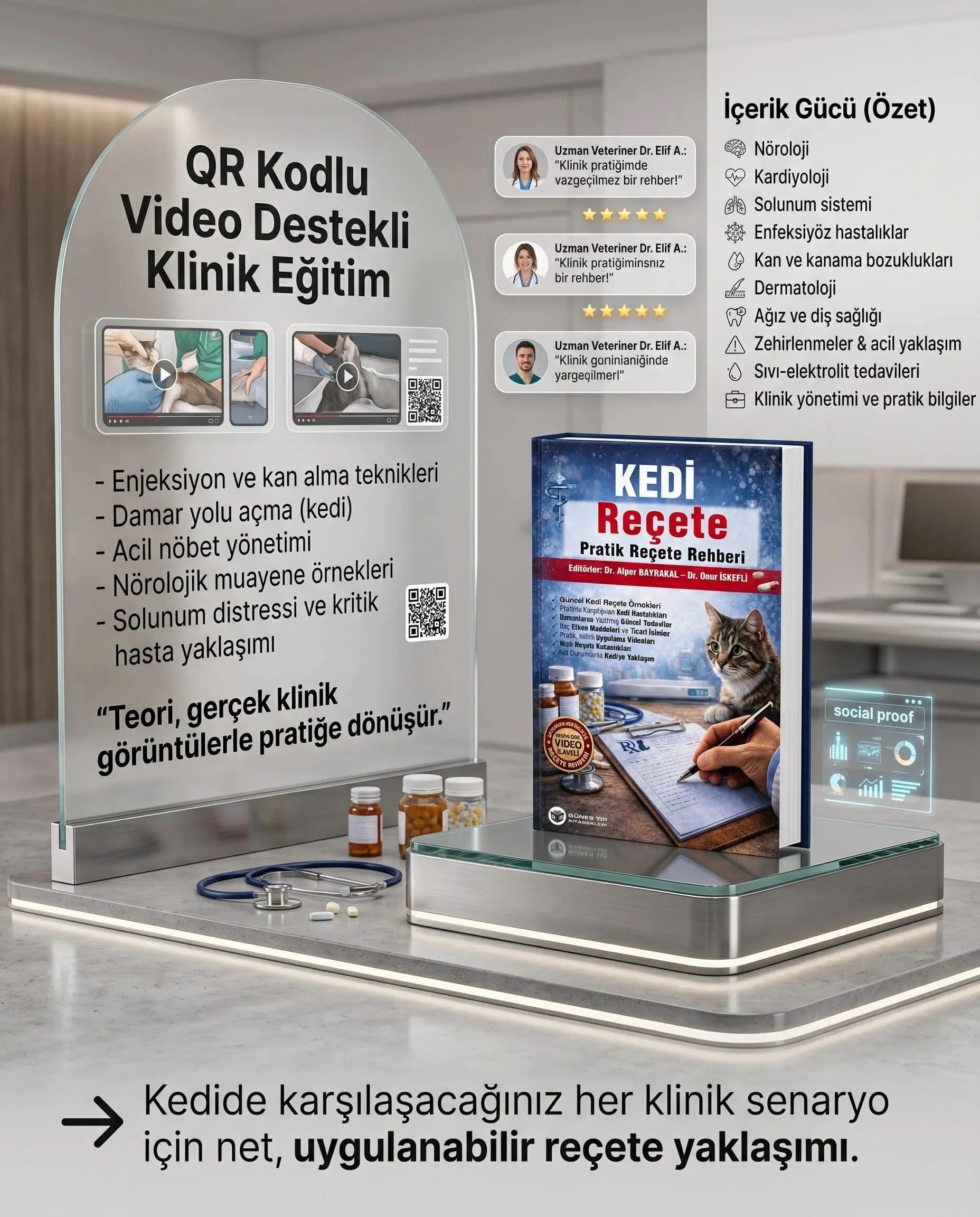 Veteriner Reçete Rehberi - Kedi Qr Kodlu Videolar