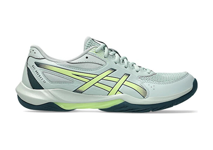 Asics Gel Rocket 12 Erkek Voleybol Ayakkabısı 1071a116-300 Yeşil Yeşil