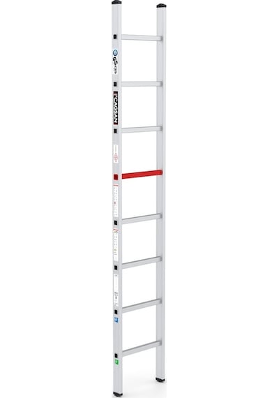 Çağsan T6025 8 Basamaklı Mono Tek Parçalı Alüminyum Merdiven