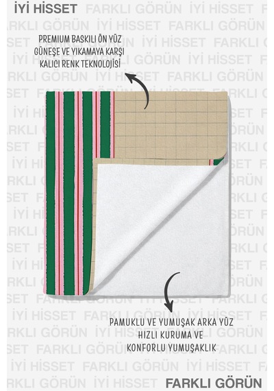 Çizgili Ekose Patchwork Plaj Havlusu-modern Bohem Renk Bloklu Havuz Deniz Hızlı Kuruyan Plaj Örtüsü Sisli Şeftali Çizgili Ekose Patchwork Plaj Havlusu-modern Bohem Renk Bloklu Havuz Deniz Hızlı Kuruyan Plaj Örtüsü Sisli Şeftali