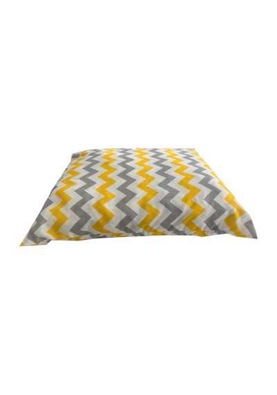 Yıkanabilir Zigzag Desenli Kedi ve Köpek Yatağı 60 x 45 x 17 CM