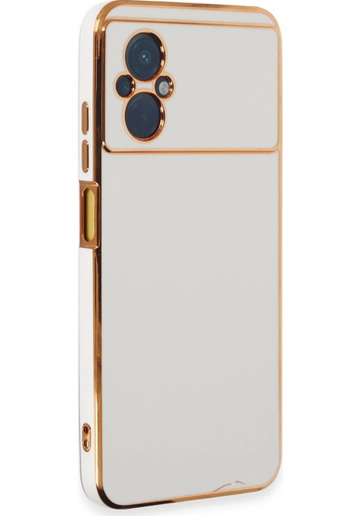 Uryport Xiaomi Poco M5 Kılıf Volet Silikon - Beyaz