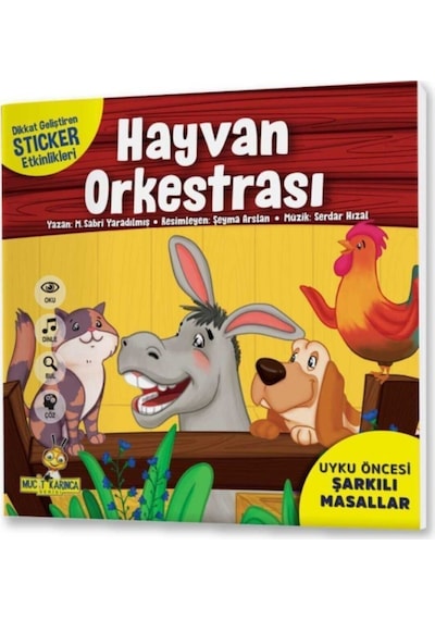 2 Yaş Uyku Öncesi Şarkılı Masallar Serisi