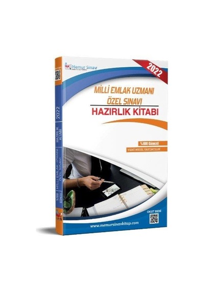2022 Memur Sınav Milli Emlak Uzmanı Özel Sınavı Hazırlık Kitabı Dizgi Kitap