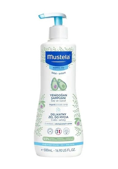 Mustela Vitamin Barrier 1.2.3 Pişik Kremi 100 Ml + Mustela Yenidoğan Şampuan 500 Ml